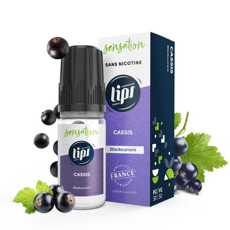 Cassis 10ml (12mg) - Sensation by Le French Liquide