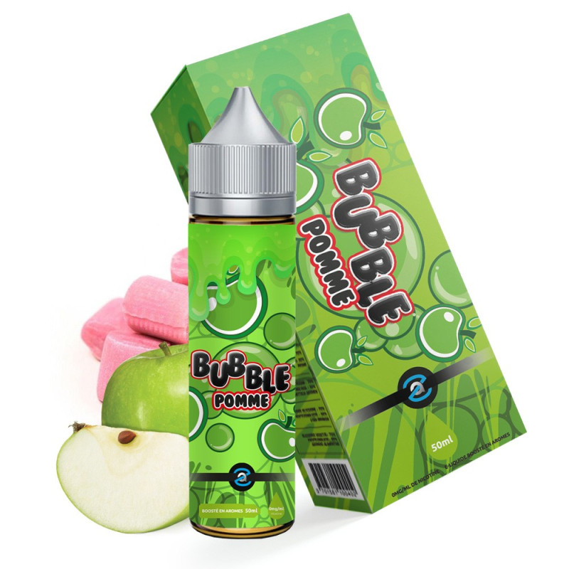 Bubble Juice Pomme 50ml (0mg) - Aromazon