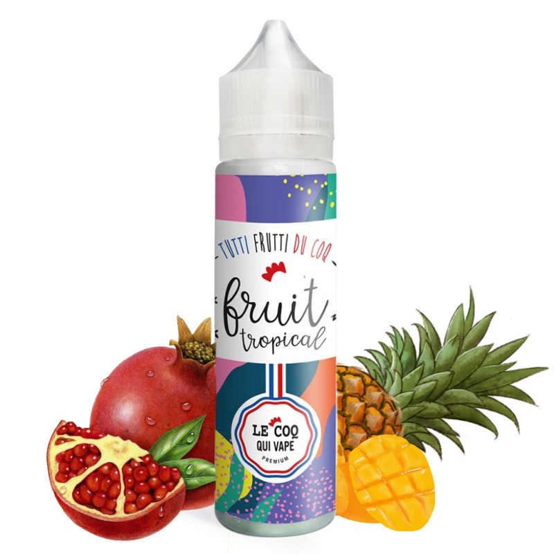 Fruit Tropical 50ml (0mg) - Tutti Frutti du Coq