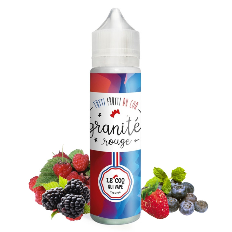 Granité Rouges 50ml (0mg) - Tutti Frutti du Coq