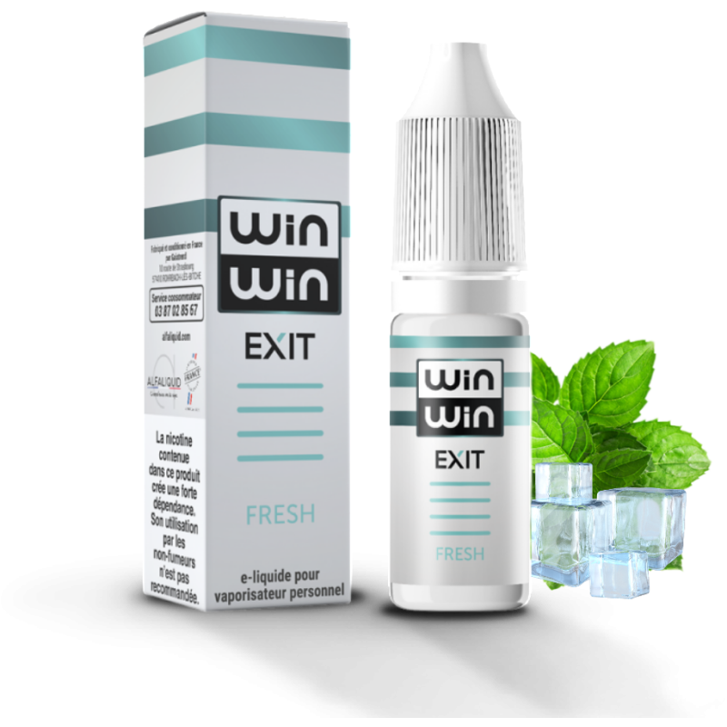 Fresh 10ml (11mg) - Alfaliquid Winwin Exit