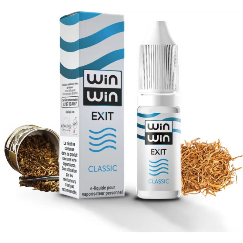 Classic 10ml (11mg) - Alfaliquid Winwin Exit