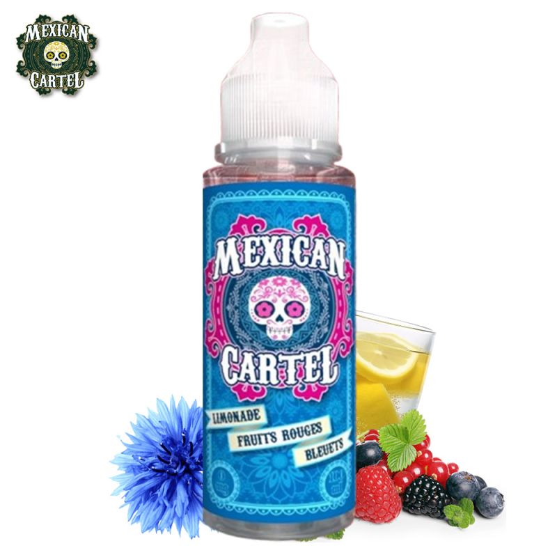 Limonade Fruits Rouges Bleuets 100ml (0mg) - Mexican Cartel