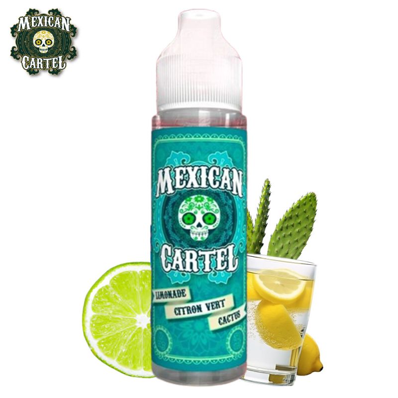 Limonade Citron Vert Cactus 50ml (0mg) - Mexican Cartel