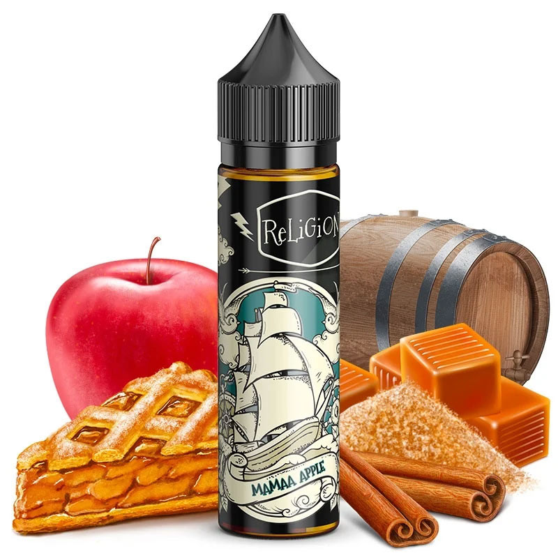 Mamaa Apple 50ml (0mg) - Religion Juice