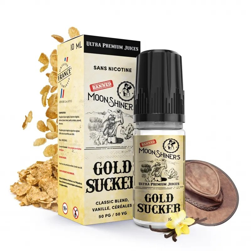 Gold Sucker 10ml (6mg) - Moon Shiners by Le French Liquide