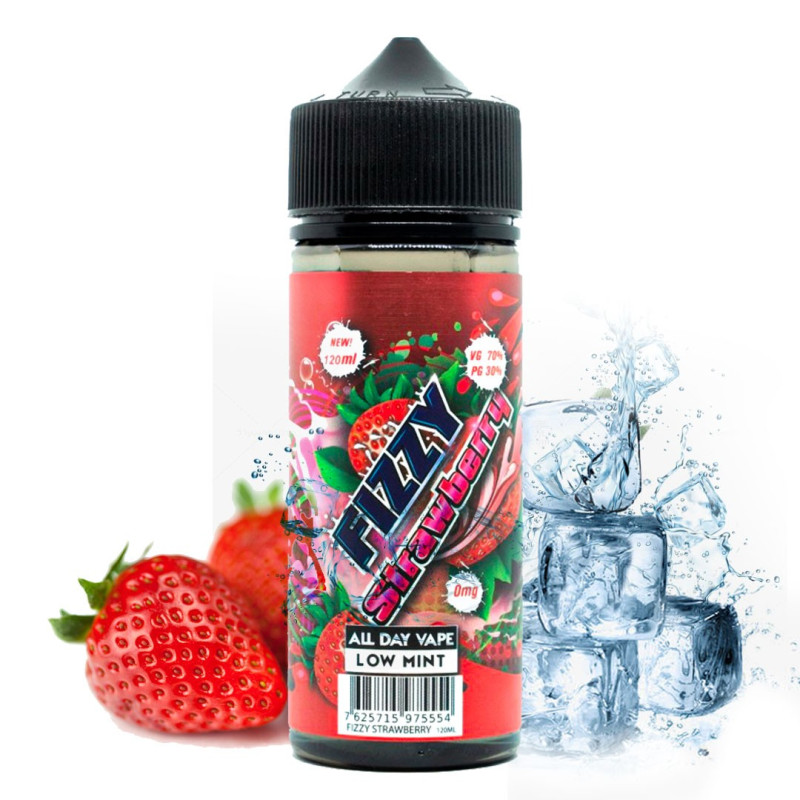 Strawberry 100ml (0mg) - Fizzy