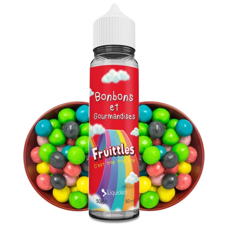 Fruittles 50ml (0mg) - Liquideo