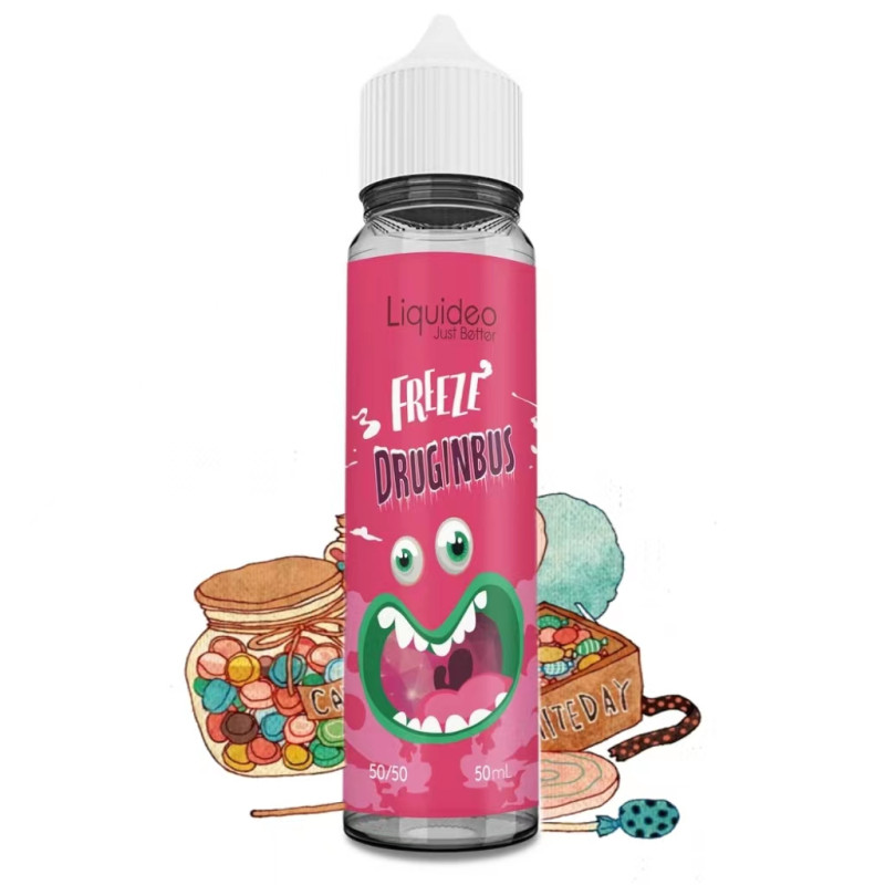 Freeze Druginbus 50ml (0mg) - Liquideo