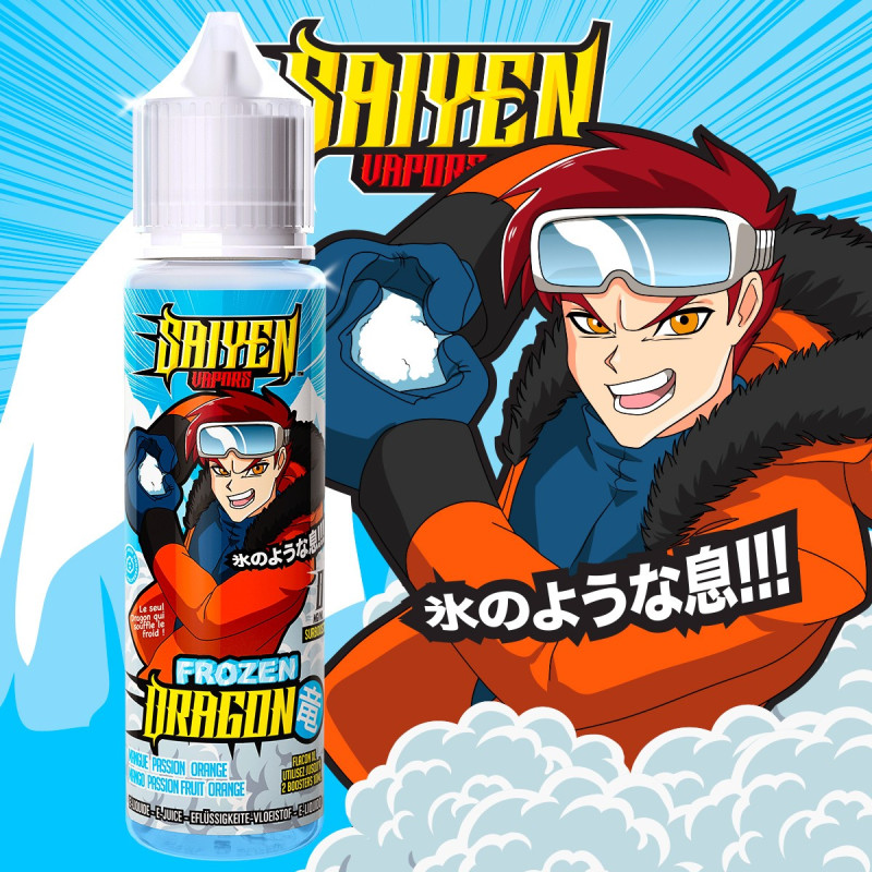 Frozen Dragon 50ml (0mg) - Saiyen Vapors by Swoke