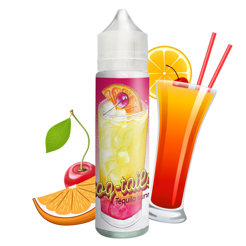 Coq-Tails Tequila Sunrise 50ml (0mg) - Coq-Tails Tequila Sunrise 50ml