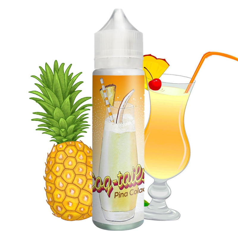 Coq-Tails Pina Colada 50ml (0mg) - Coq-Tails Pina Colada 50ml