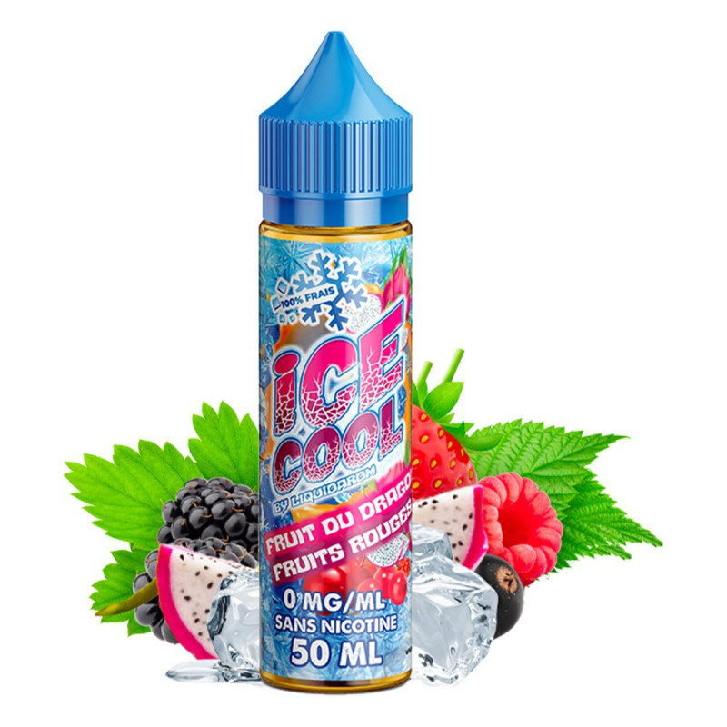 Fruit du Dragon Fruits Rouges 50ml (0mg) - Ice Cool by Liquidarom