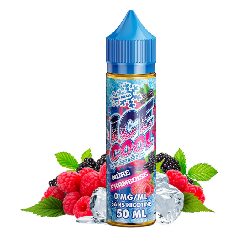 Mûre Framboise 50ml (0mg) - Ice Cool by Liquidarom