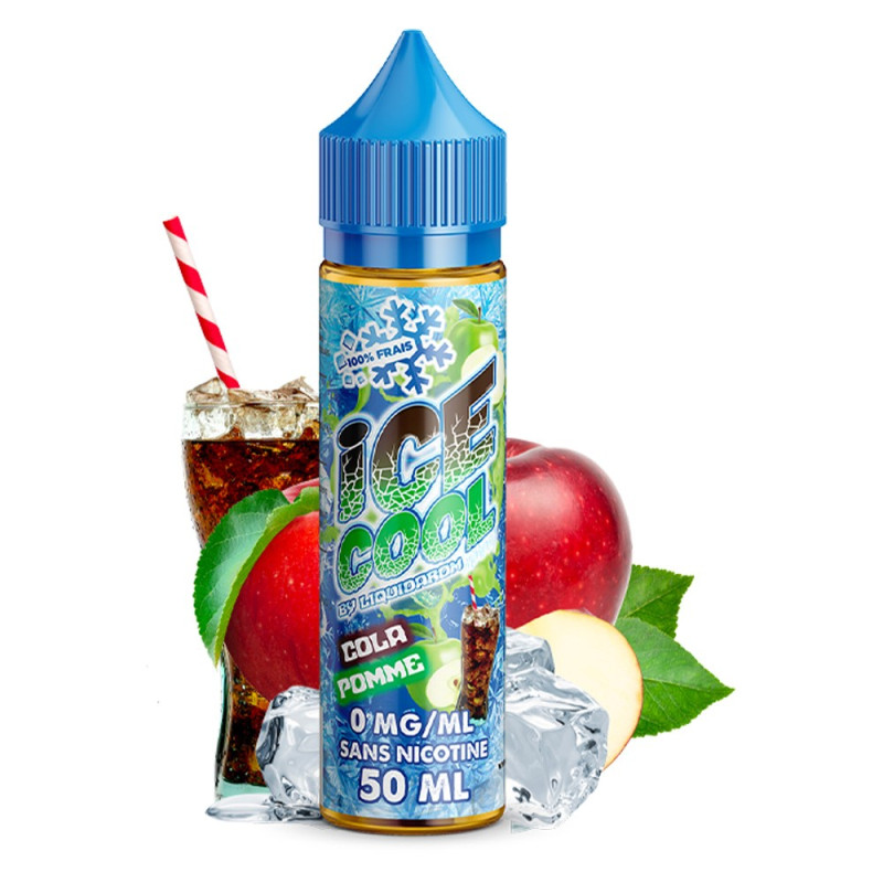 Cola Pomme 50ml (0mg) - Ice Cool by Liquidarom