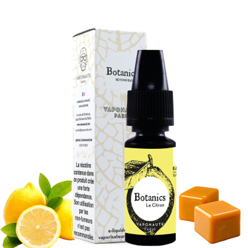 Le Citron 10ml (12mg) - Vaponaute Botanics