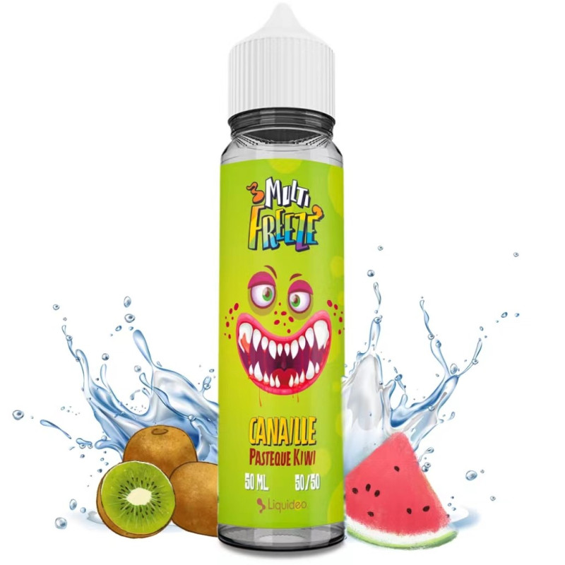 Canaille Pastèque Kiwi 50ml (0mg) - Multifreeze by Liquideo