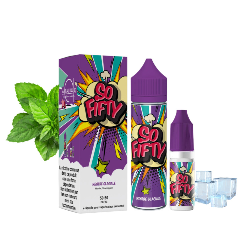Menthe Glaciale 60ml (3mg) - Alfaliquid Sofifty