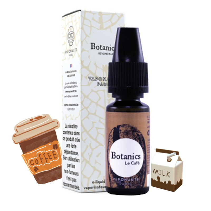 Le Café 10ml (12mg) - Vaponaute Botanics