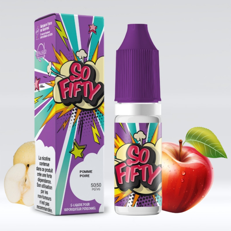 Pomme Poire 10ml (6mg) - Alfaliquid Sofifty