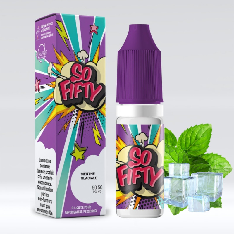 Menthe Glaciale 10ml (3mg) - Alfaliquid Sofifty