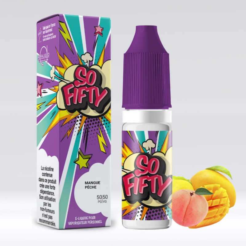 Mangue Pêche 10ml (6mg) - Alfaliquid Sofifty