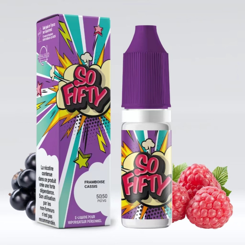 Framboise Cassis 10ml (6mg) - Alfaliquid Sofifty