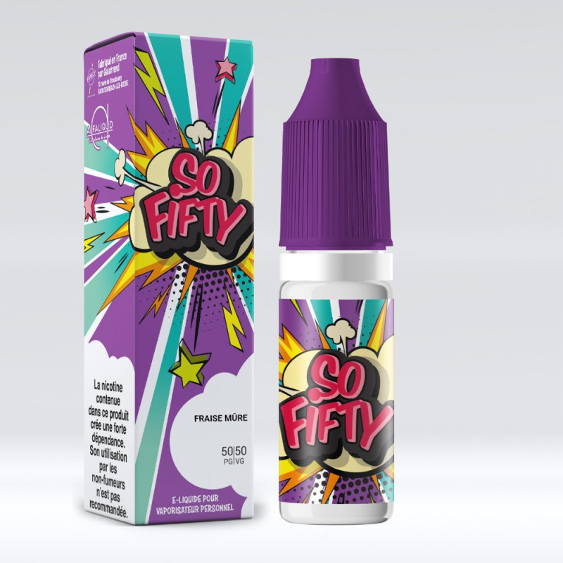 Fraise Mûre 10ml (3mg) - Alfaliquid Sofifty