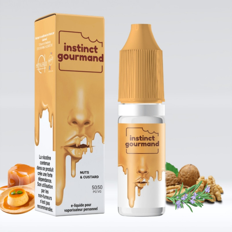 Nuts & Custard 10ml (3mg) - Alfaliquid Instinct Gourmand