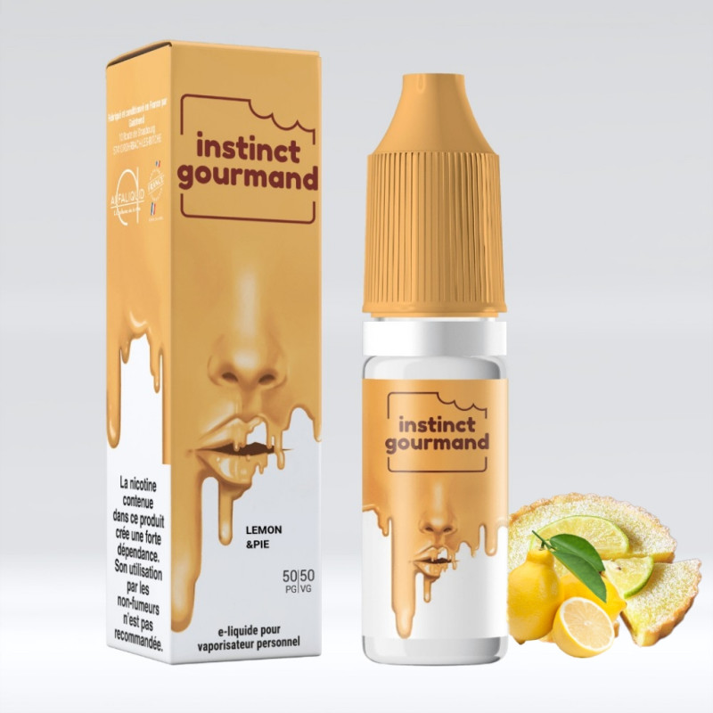 Lemon & Pie 10ml (6mg) - Alfaliquid Instinct Gourmand