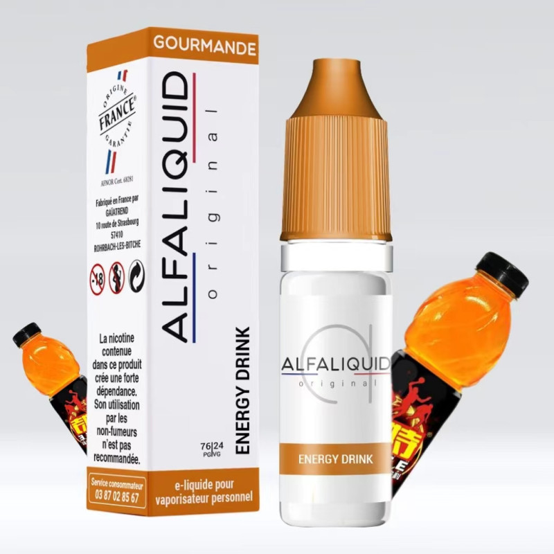 Energy Drink 10ml (6mg) - Alfaliquid Gourmandes