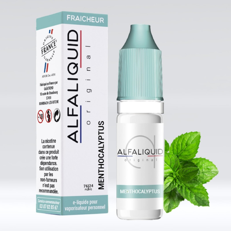 Menthocalyptus 10ml (16mg) - Alfaliquid Fraicheur