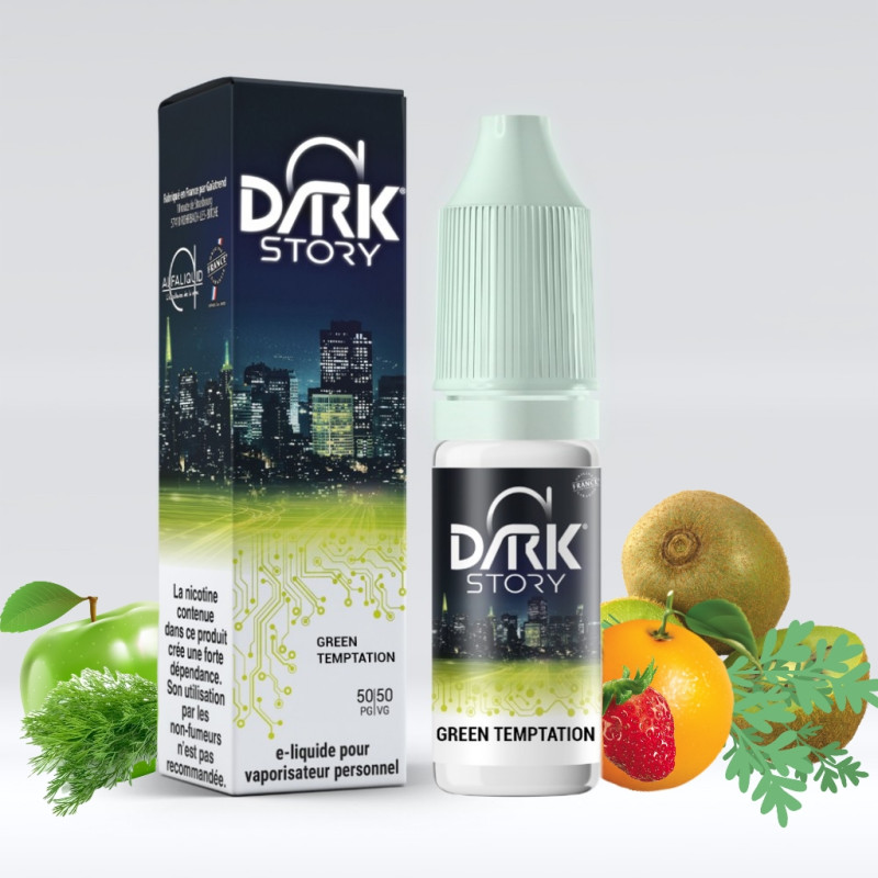 Green Temptation 10ml (6mg) - Alfaliquid Dark Story