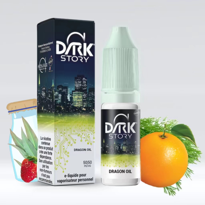 Dragon Oil 10ml (11mg) - Alfaliquid Dark Story