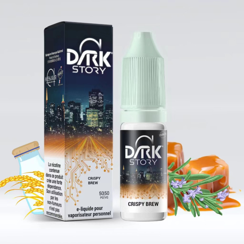Crispy Brew 10ml (11mg) - Alfaliquid Dark Story