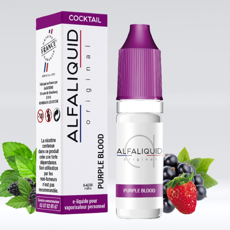 Purple Blood 10ml (16mg) - Alfaliquid Cocktail