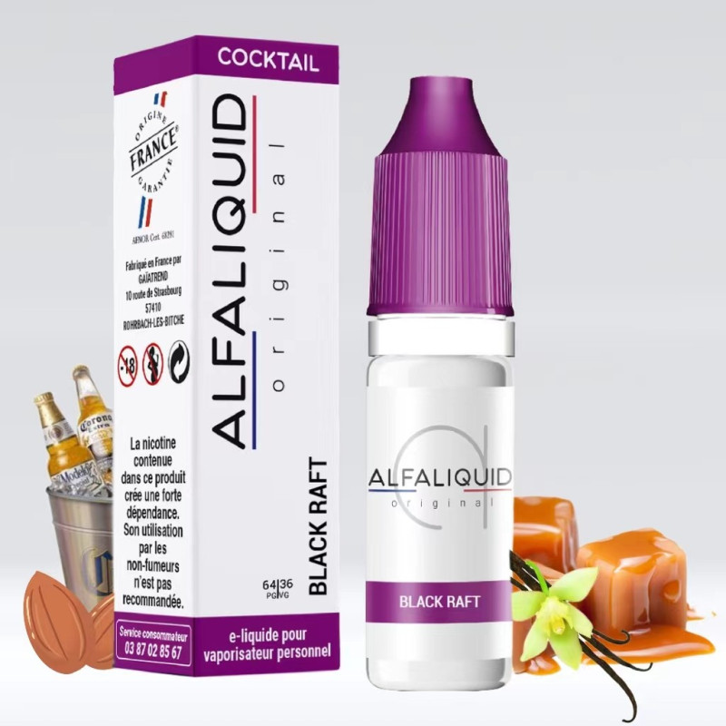 Black Raft 10ml (16mg) - Alfaliquid Cocktail