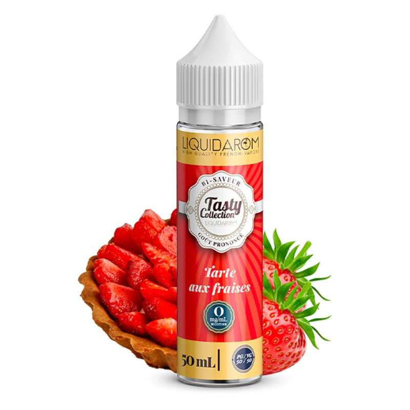 Tarte aux Fraises 50ml (0mg) - Tasty by Liquidarom