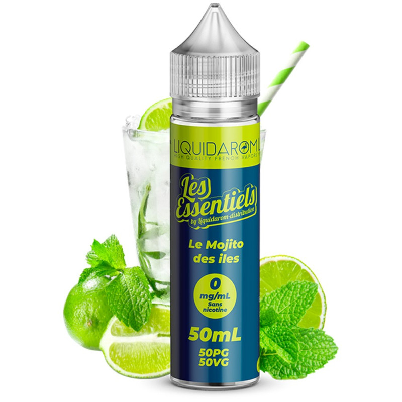 Le Mojito des iles 50ml (0mg) - Les Essentiels by Liquidarom