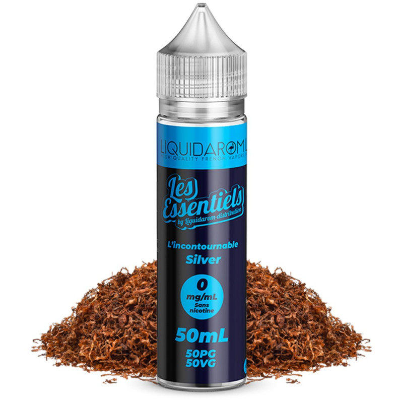 L'incontournable Silver 50ml (0mg) - Les Essentiels by Liquidarom
