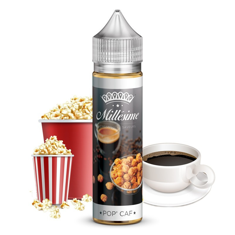 Pop'Caf 50ml (0mg) - Millésime