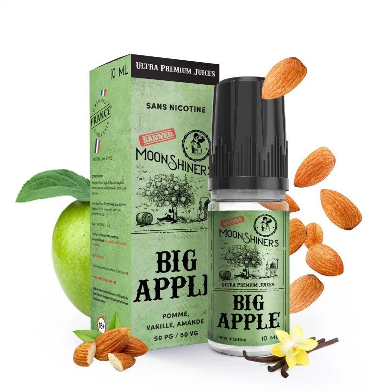 Big Apple 10ml (3mg) - Moon Shiners by Le French Liquide