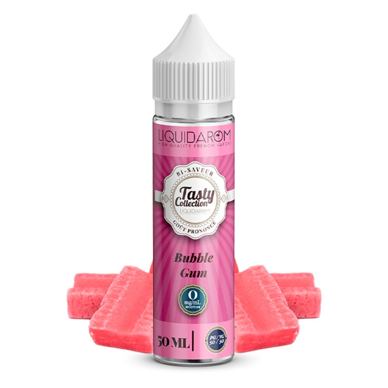 Tasty Bubble Gum 50ml (0mg) - Tasty by Liquidarom