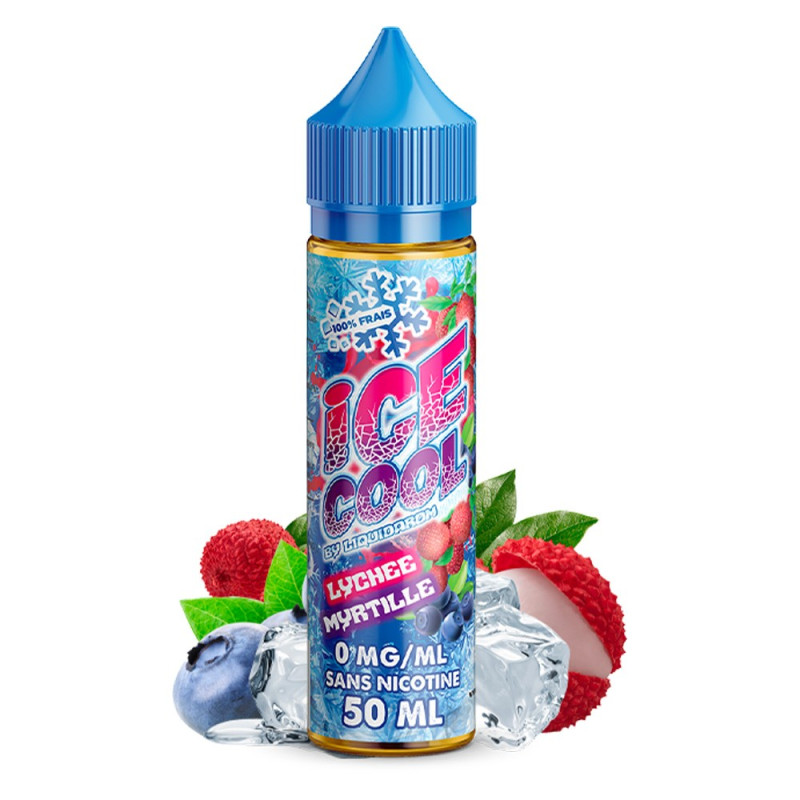 Lychee Myrtille 50ml (0mg) - Ice Cool by Liquidarom