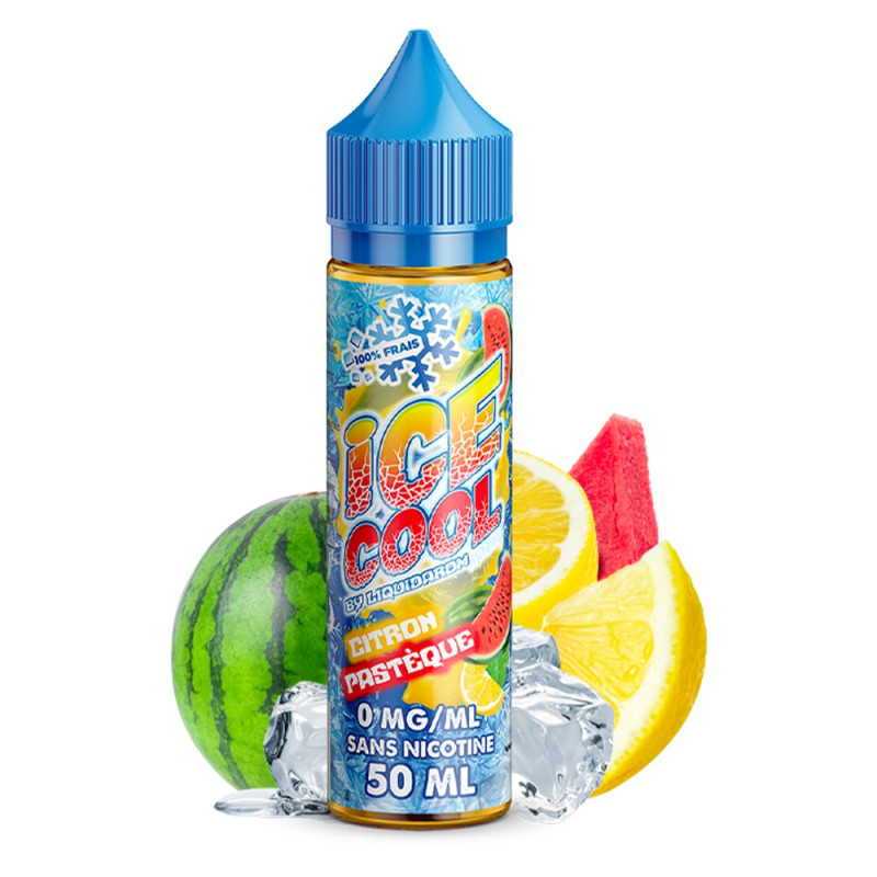 Citron Pastèque 50ml (0mg) - Ice Cool by Liquidarom