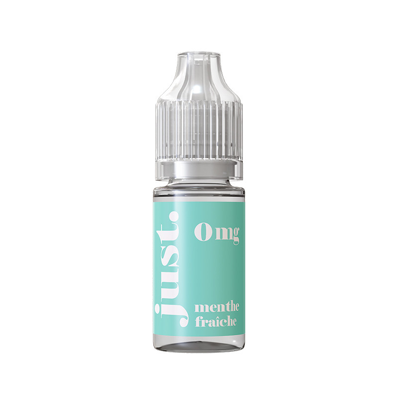 Menthe Fraiche 10ml Just (Nicotine: 00 mg/ml) - Secrets Lab