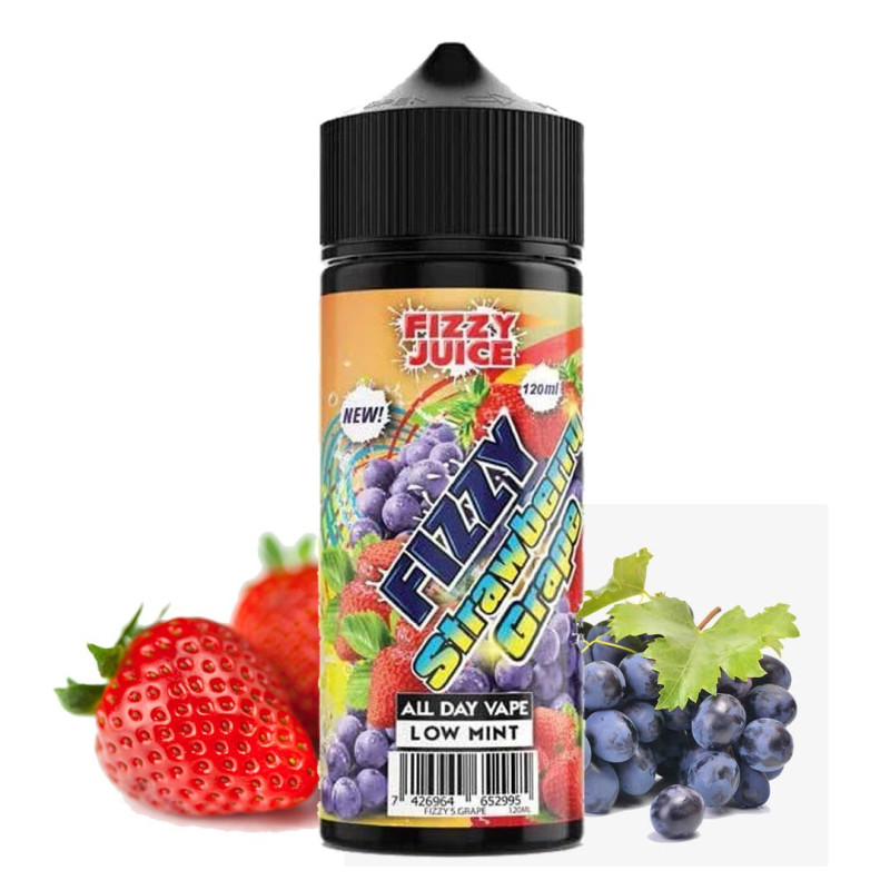 Strawberry Grape 100ml (0mg) - Fizzy