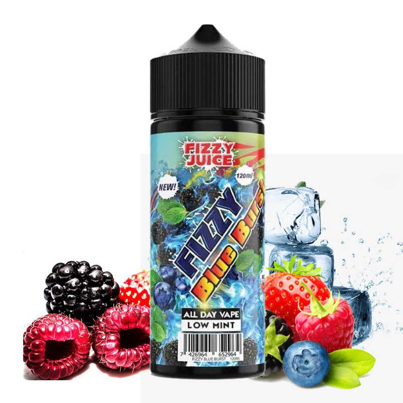 Blue Burst 100ml (0mg) - Fizzy