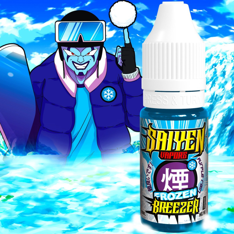 Frozen Breezer 10ml (6mg) - Saiyen Vapors by Swoke