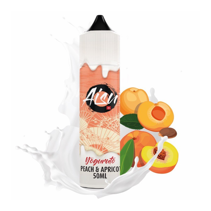 Peach & Apricot 50ml (0mg) - AISU Yoguruto